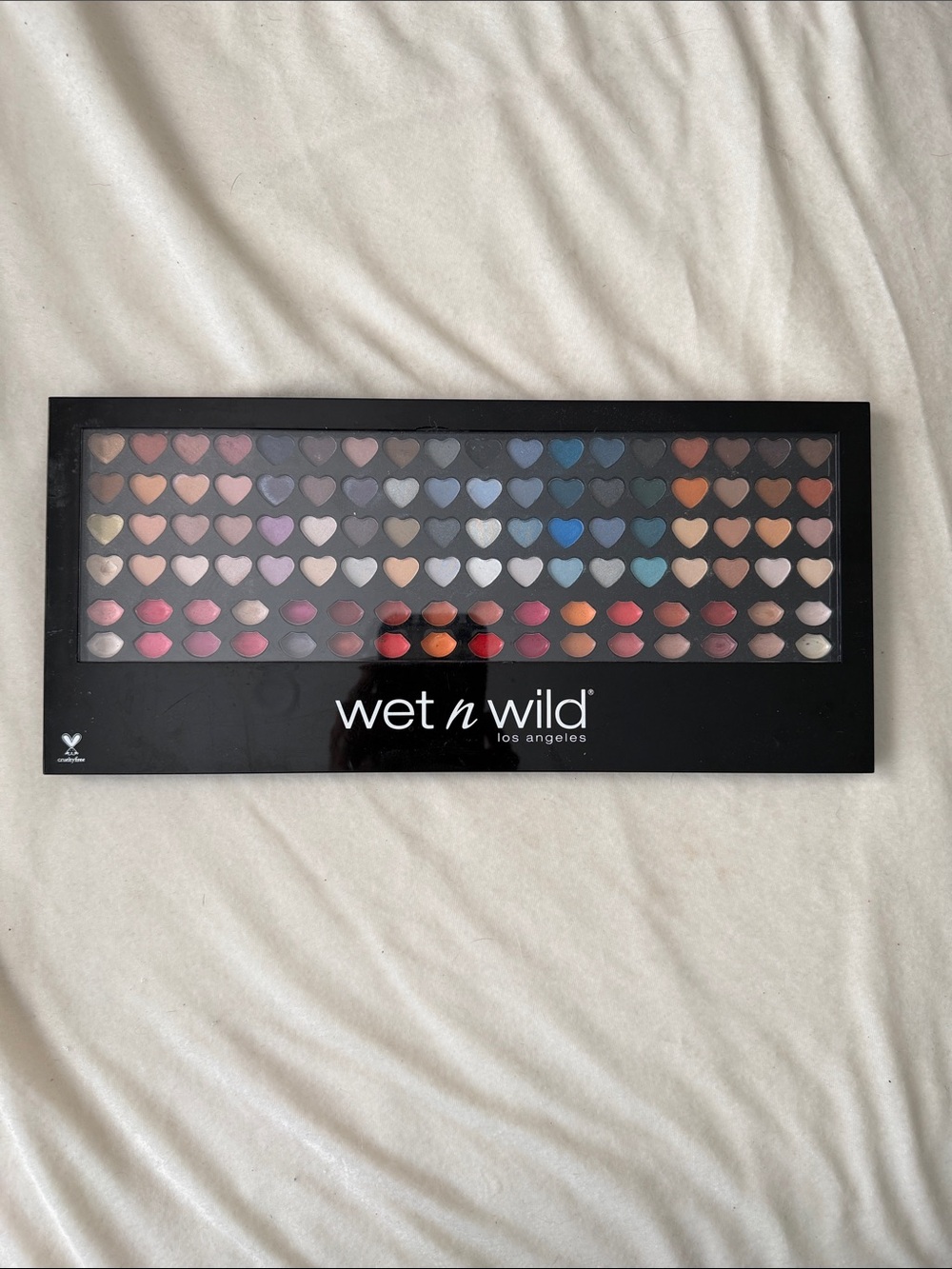 wet n wild Heart Eyeshadow Palette — Pinks, Blues, Browns, Purples